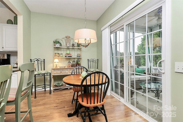 9119 Gander Dr, Charlotte, NC 28277 - dining area featuring light wood-type flooring