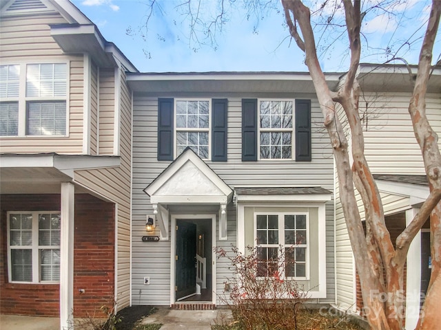 view of townhome / multi-family property