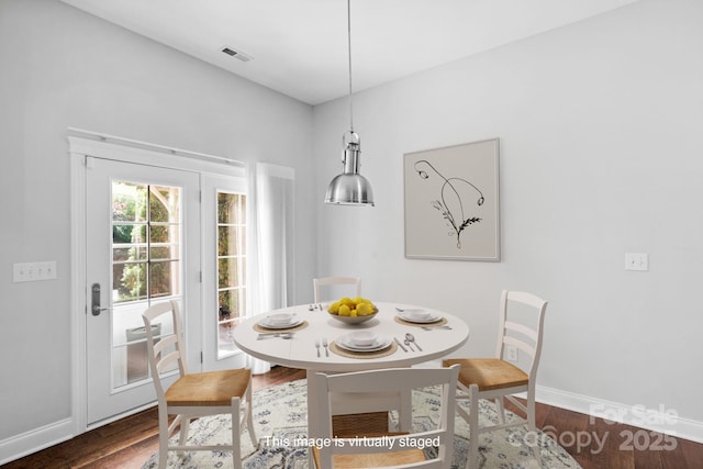 3009 Scottcrest Way, Waxhaw, NC 28173 - dining room with wood finished floors and baseboards