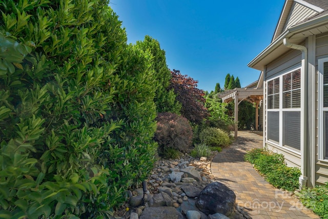 3009 Scottcrest Way, Waxhaw, NC 28173 - view of yard with a pergola