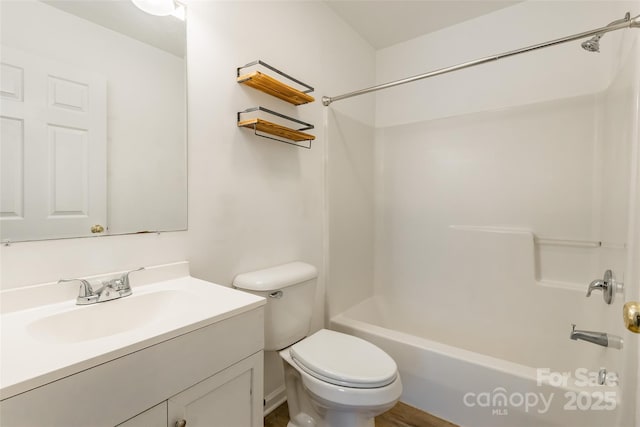 1461 Flintwood Dr, Rock Hill, SC 29732 - full bathroom with vanity,  shower combination, and toilet