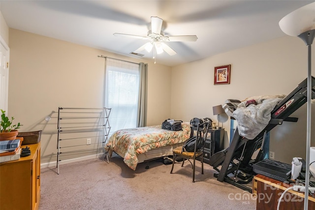 1465 Flintwood Dr, Rock Hill, SC 29732 - carpeted bedroom featuring ceiling fan