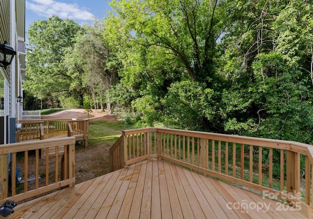 2825 New Pineola Rd Unit 7A, Charlotte, NC 28208 - view of wooden deck