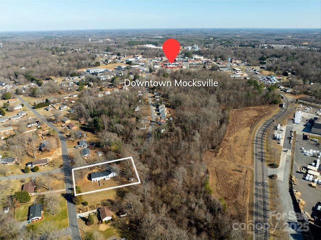 drone / aerial view
