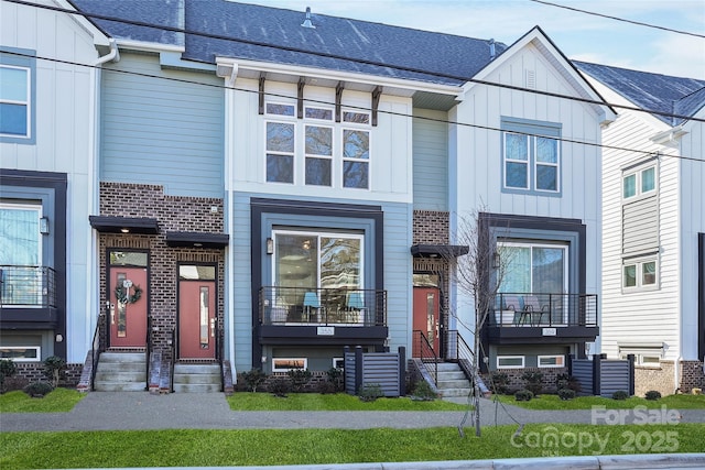 view of townhome / multi-family property