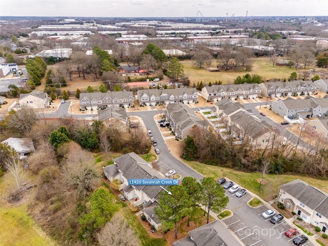 11426 Savannah Creek Dr, Charlotte, NC 28273 - birds eye view of property featuring a residential view