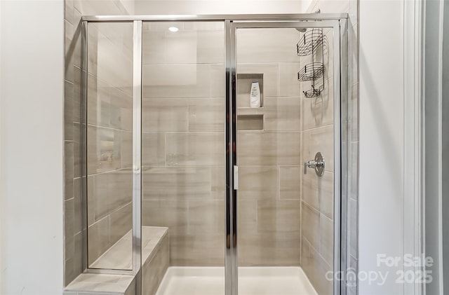 full bath with a stall shower