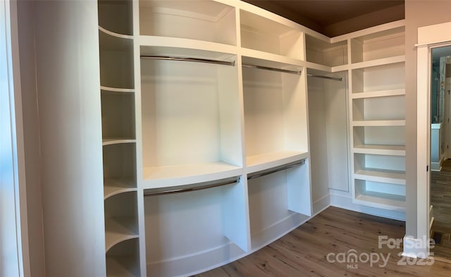 7221 Static Way Unit 13, Sherrills Ford, NC 28673 - spacious closet with dark wood-style floors