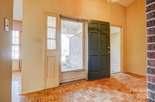 entryway featuring a healthy amount of sunlight