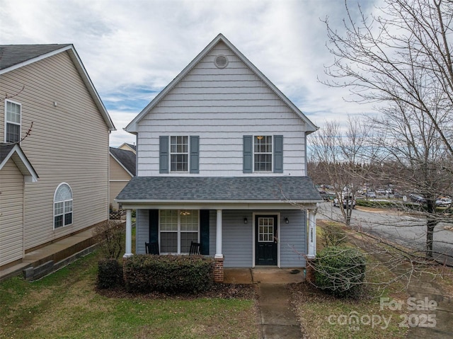 front of property with covered porch