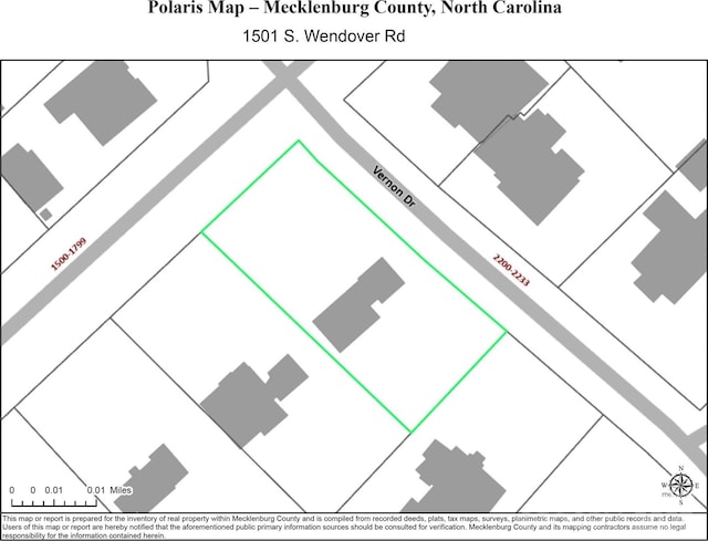 1501 Wendover Rd, Charlotte NC, 28211 land for sale