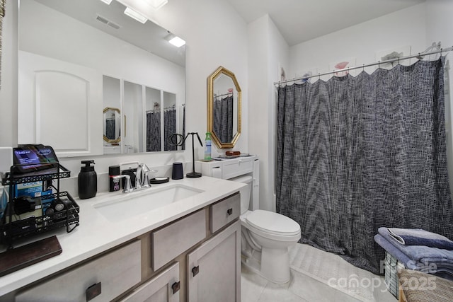 5239 Admirals Lndg, Lancaster, SC 29720 - bathroom with toilet, tile patterned floors, and vanity