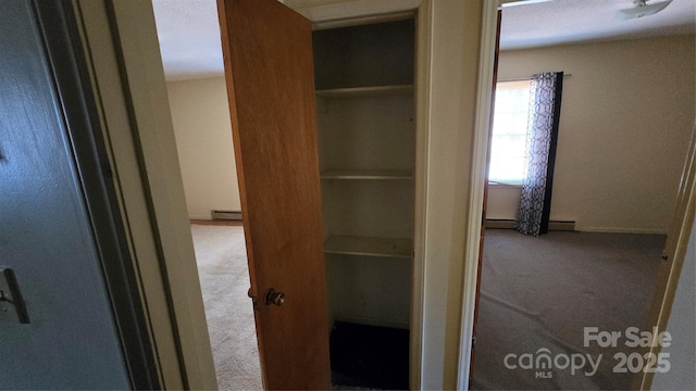 509 California Cir, York, SC 29745 - closet featuring a baseboard heating unit