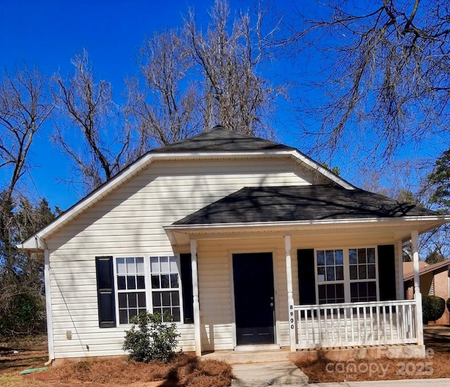 bungalow with a porch