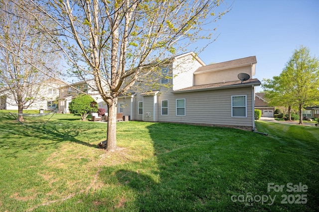 3216 Bridgewick Rd, Waxhaw, NC 28173 - rear view of property with a yard