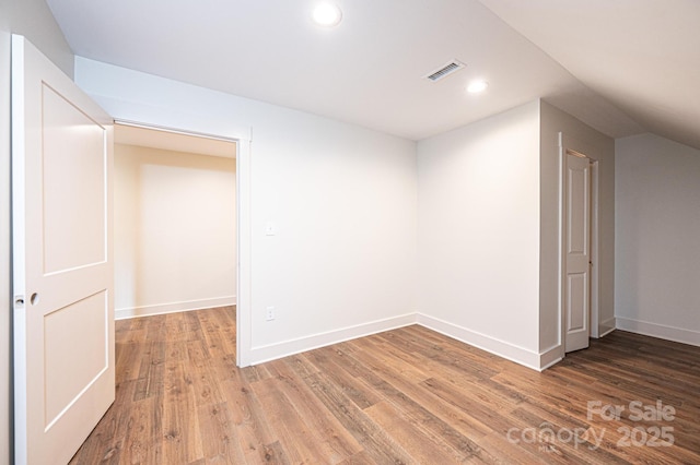 0 6th St NW, Hickory, NC 28601 - additional living space with light wood-type flooring, recessed lighting, and baseboards