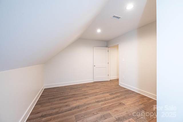 0 6th St NW, Hickory, NC 28601 - bonus room with wood finished floors, lofted ceiling, recessed lighting, and baseboards