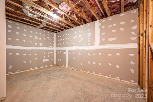 0 6th St NW, Hickory, NC 28601 - view of unfinished basement