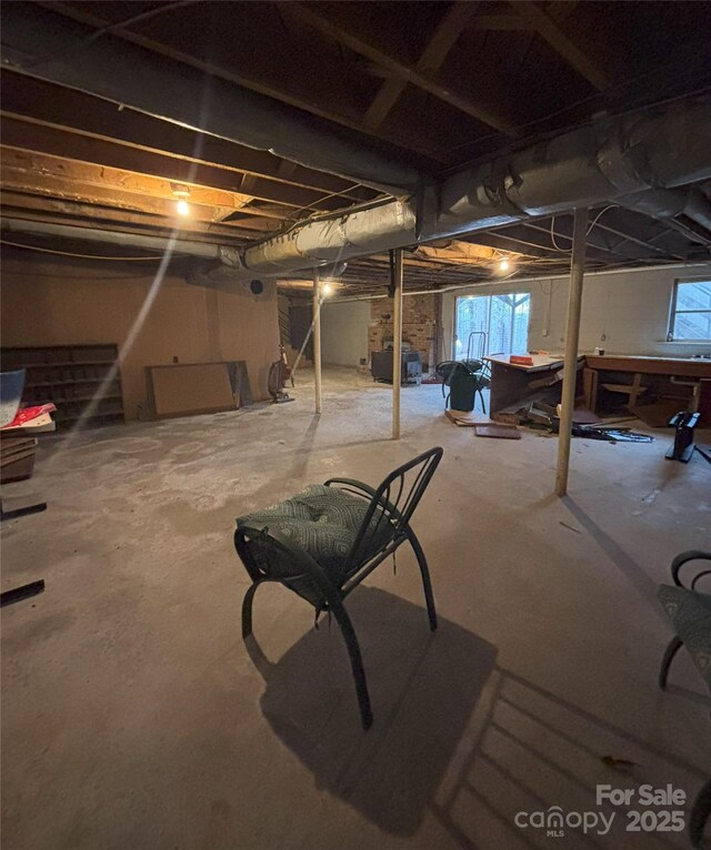 3367 Marshall Wolfe Rd, Kings Mountain, NC 28086 - basement featuring plenty of natural light