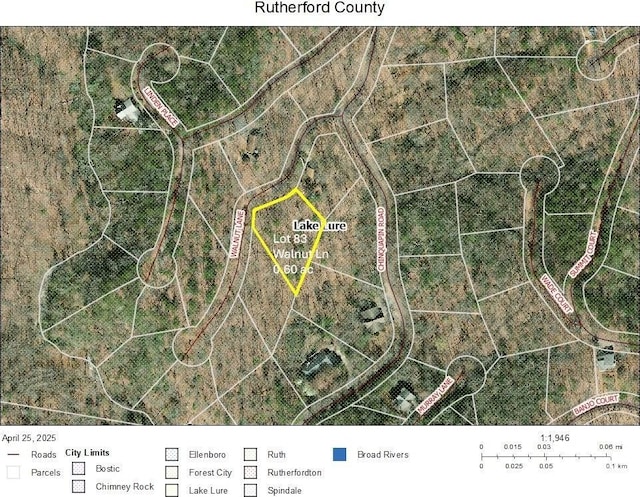 LOT83 Walnut Ln, Lake Lure, NC 28746