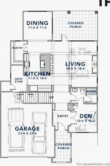 2530 Elkwood Cir, Charlotte, NC 28205 - property floor plan