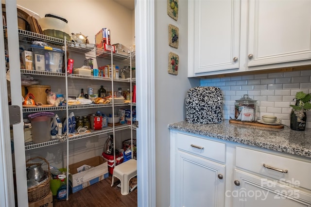 view of pantry