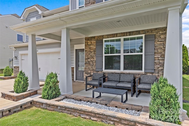 view of patio / terrace featuring a porch