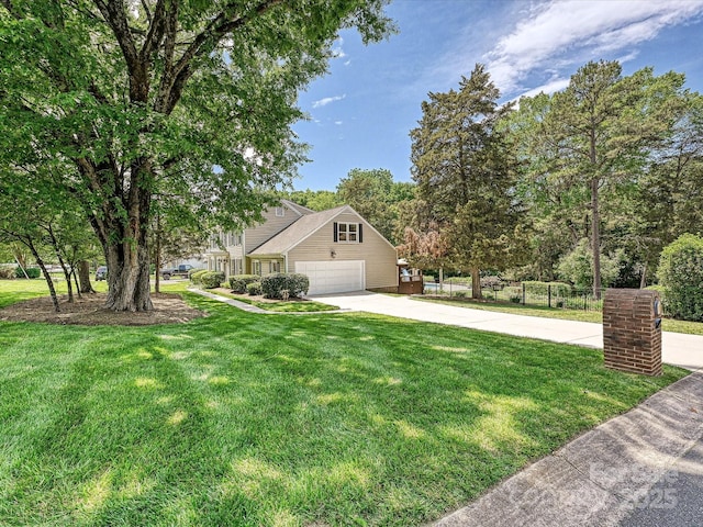 3600 Carmel Rd, Charlotte, NC 28226 - view of front of house featuring concrete driveway and a garage