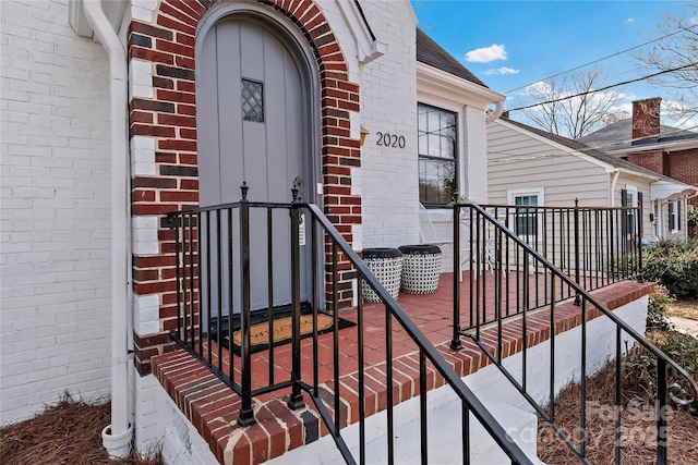 view of entrance to property