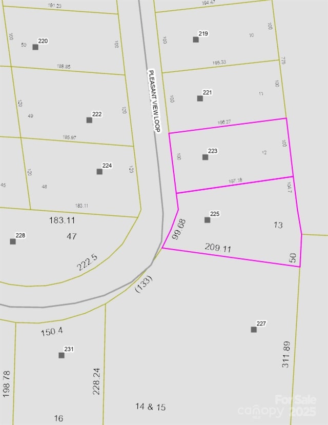 223 Pleasant View Loop 12 & 13, Morganton NC, 28655 land for sale