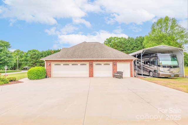 119 Era St, Troutman, NC 28166 - garage featuring concrete driveway