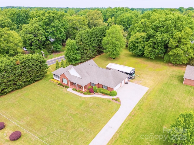 119 Era St, Troutman, NC 28166 - aerial view of property and surrounding area