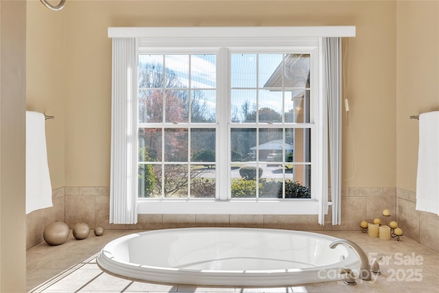 119 Era St, Troutman, NC 28166 - bathroom with a bath and healthy amount of natural light