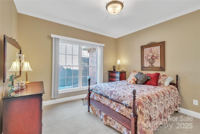119 Era St, Troutman, NC 28166 - carpeted bedroom with baseboards, multiple windows, and crown molding