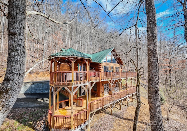 view of jungle gym