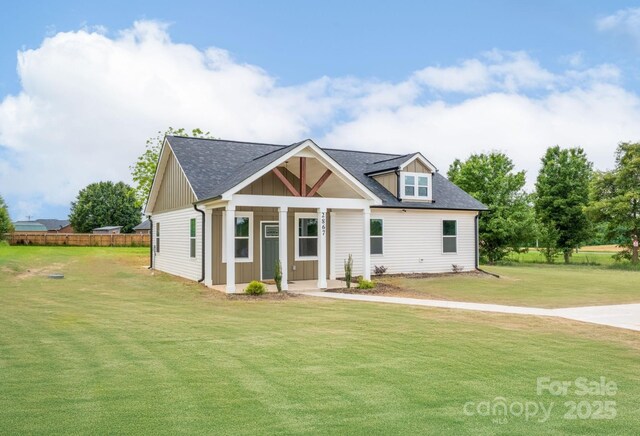 2867 W Zion Church Rd, Shelby, NC 28150 - view of front of property featuring board and batten siding and roof with shingles