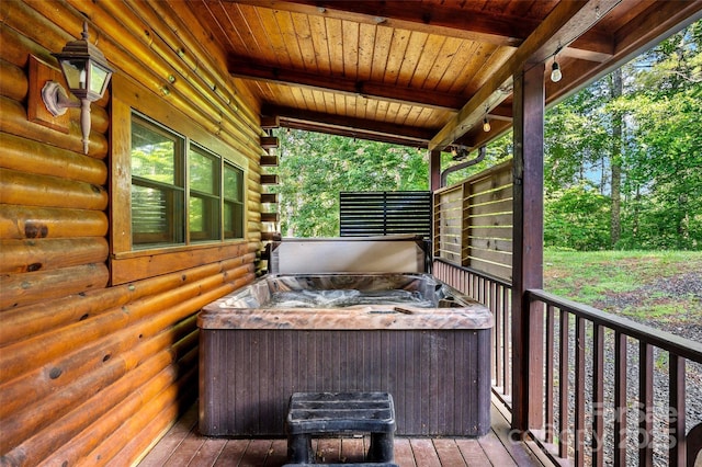 40/44 Chambers Dr, Weaverville, NC 28787 - view of deck
