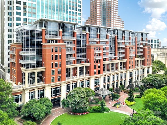 view of property with a view of city