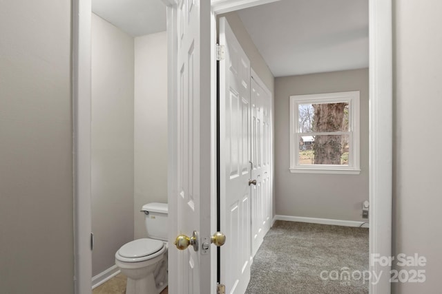 bathroom with toilet