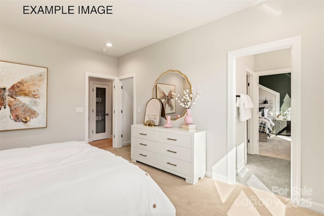 11016 Tyler Brook Ln Unit Oak0036, Mint Hill, NC 28227 - bedroom with light colored carpet and recessed lighting