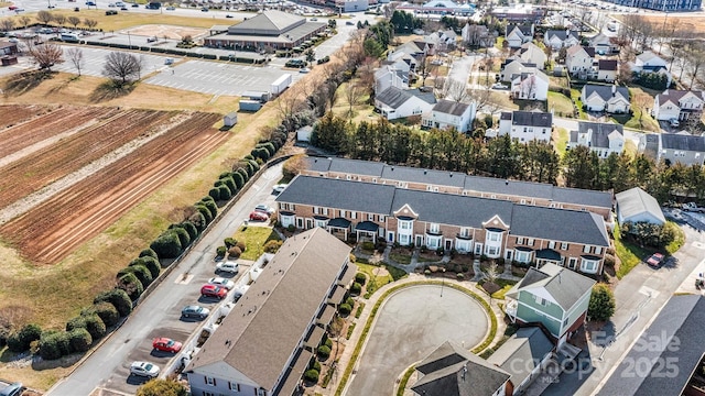 drone / aerial view featuring a residential view