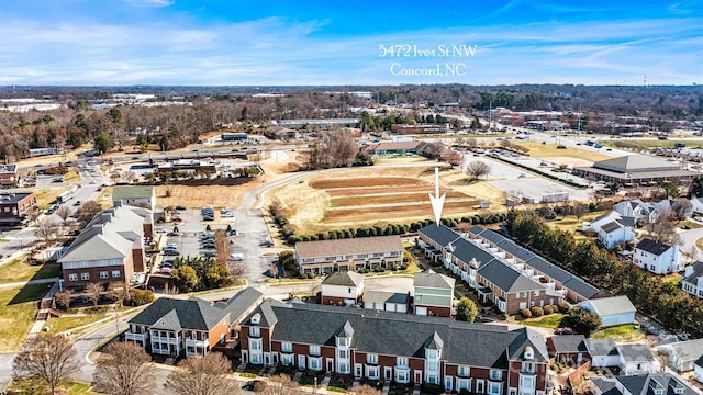 bird's eye view featuring a residential view