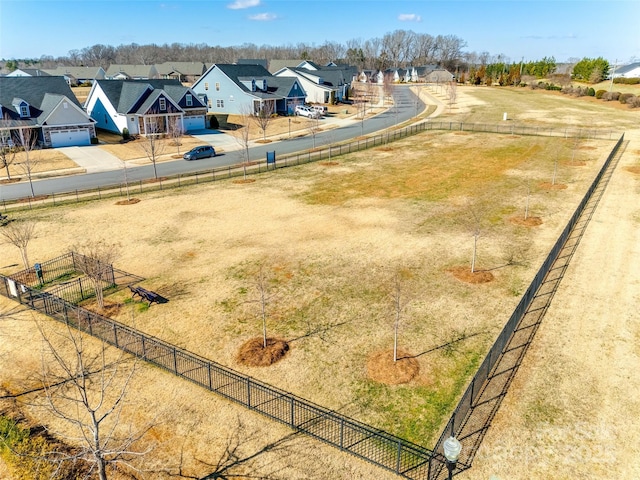 drone / aerial view featuring a residential view