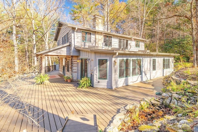 14 Woods Rd, Fairview, NC 28730 - view of deck