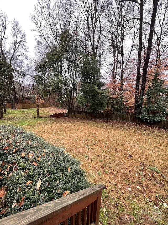 4922 Rivergreen Ln, Charlotte, NC 28227 - view of yard featuring fence
