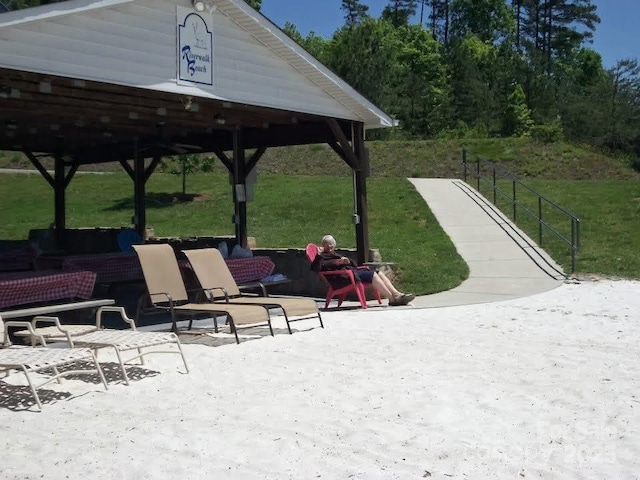 view of home's community with a patio area and a gazebo