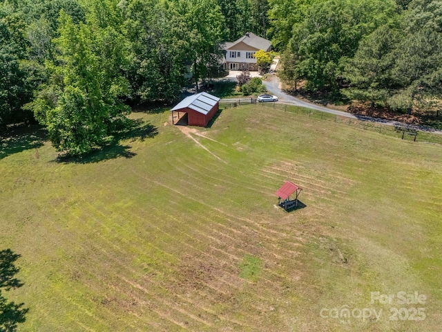2988 Parks Lafferty Rd, Concord, NC 28025 - aerial view of property and surrounding area