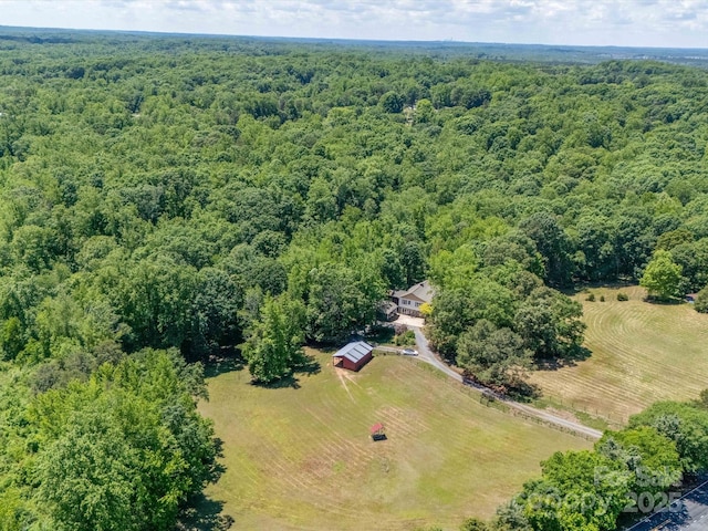 2988 Parks Lafferty Rd, Concord, NC 28025 - bird's eye view of a heavily wooded area