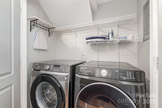353 Whippoorwill Rd, Mooresville, NC 28117 - laundry area with washer and dryer