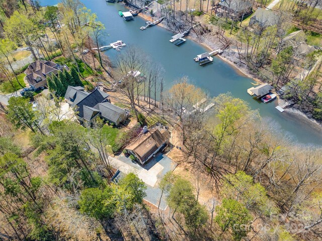 353 Whippoorwill Rd, Mooresville, NC 28117 - bird's eye view of a nearby body of water